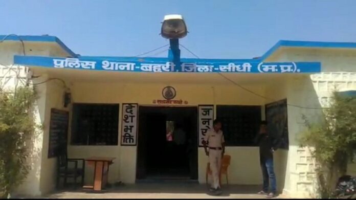 बहरी:-दबंगों ने न्यायालय के स्थगन आदेश की अवहेलना, क्षेत्र में तनाव