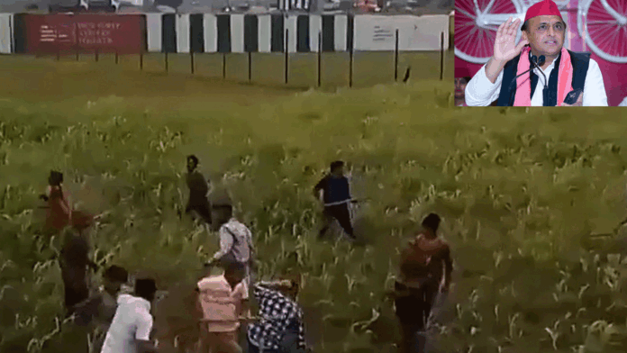 अयोध्या में मांझी समाज के लोगों की जमीन पर एक बिजनेस ग्रुप का कब्जा, सपा के आरोपों पर पुलिस ने क्या कहा है?