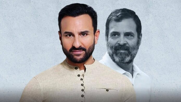 सैफ अली खान ने राहुल गांधी की बहादुरी की सराहना की, मोदी और केजरीवाल को भी बताया बहादुर