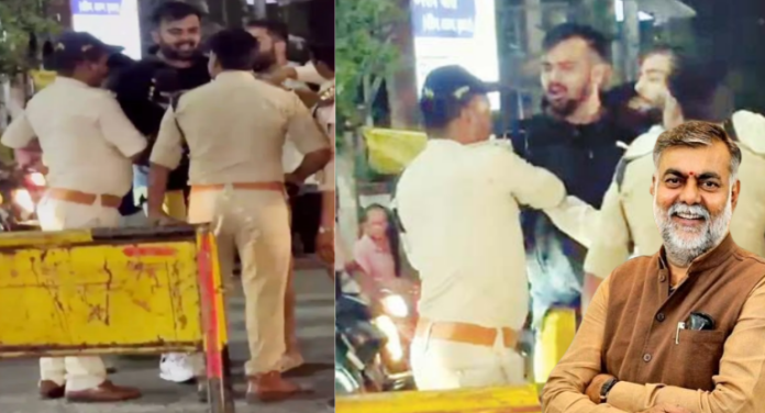 मध्यप्रदेश: प्रहलाद पटेल के बेटे प्रबल पटेल की दबंगई का वीडियो वायरल