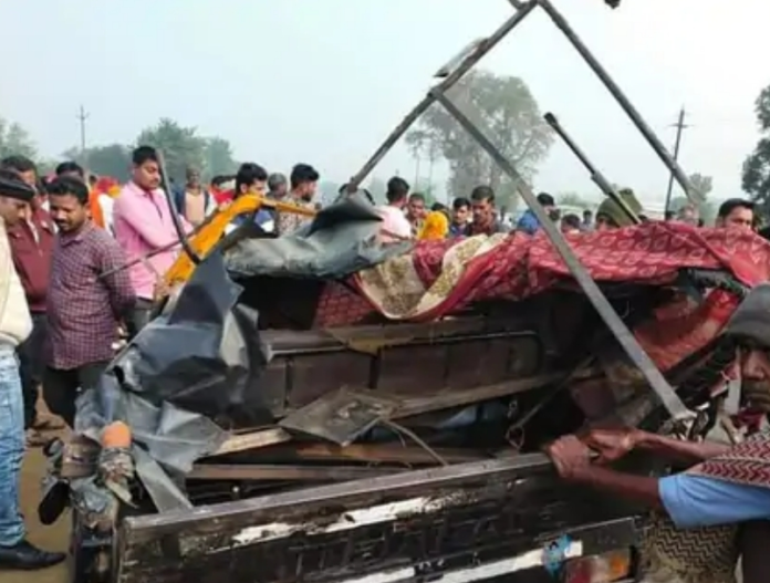 सीधी: हाईवा और ऑटो की टक्कर में चार की मौत, दो गंभीर घायल