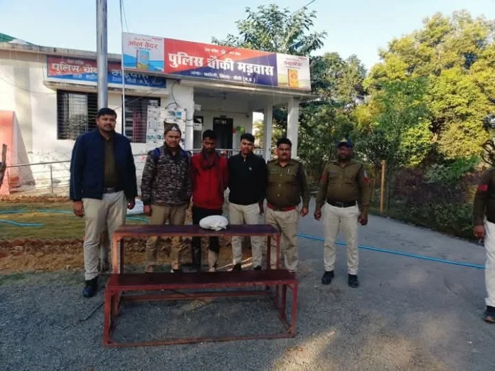 सीधी पुलिस की बड़ी कार्रवाई,फरार आरोपी गिरफ्तार, 1.49 लाख रुपये का मशरूका जप्त