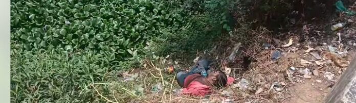 सीधी में सूखा नदी से अज्ञात युवक का शव बरामद, इलाके में सनसनी