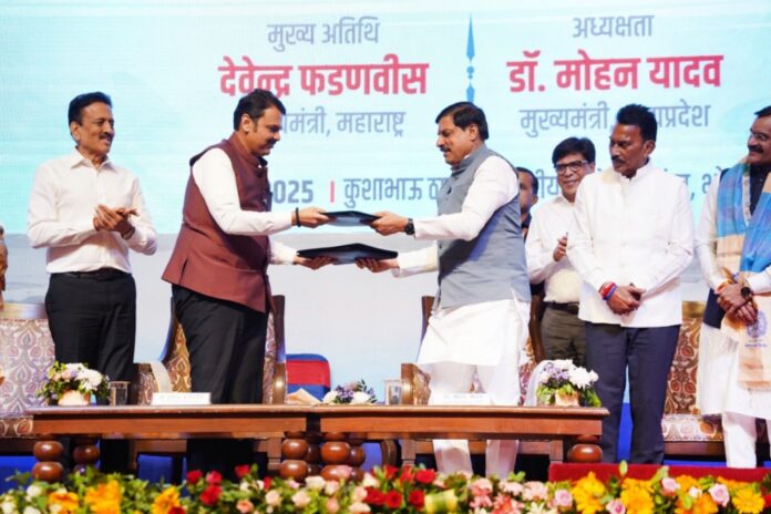 भारत की सबसे बड़ी ग्राउंड वाटर रिचार्ज परियोजना पर एमपी-महाराष्ट्र सरकार में हुआ करार