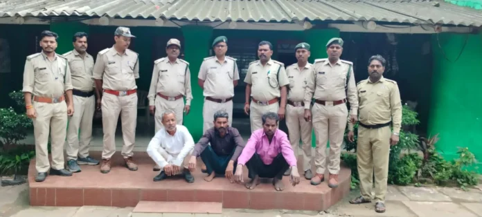 बांधवगढ़ में बाघ के शिकार का खुलासा: जबड़े, नाखून और दांत सहित अवशेष बरामद, तीन आरोपी गिरफ्तार