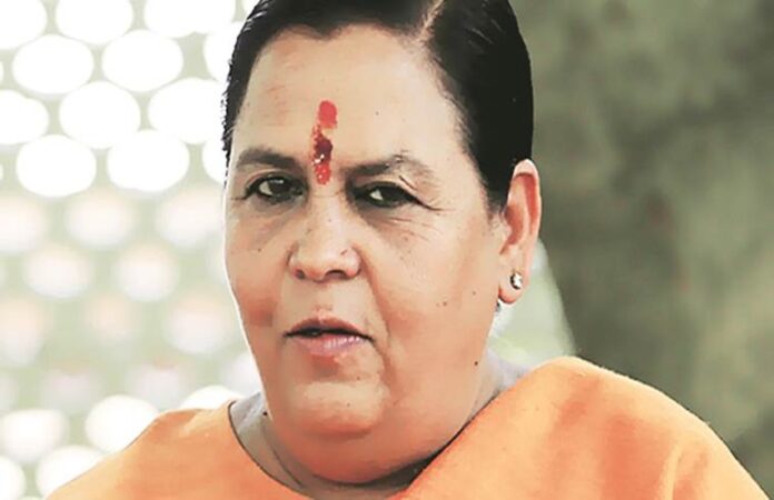 उमा भारती ने BJP पर साधा निशाना: 