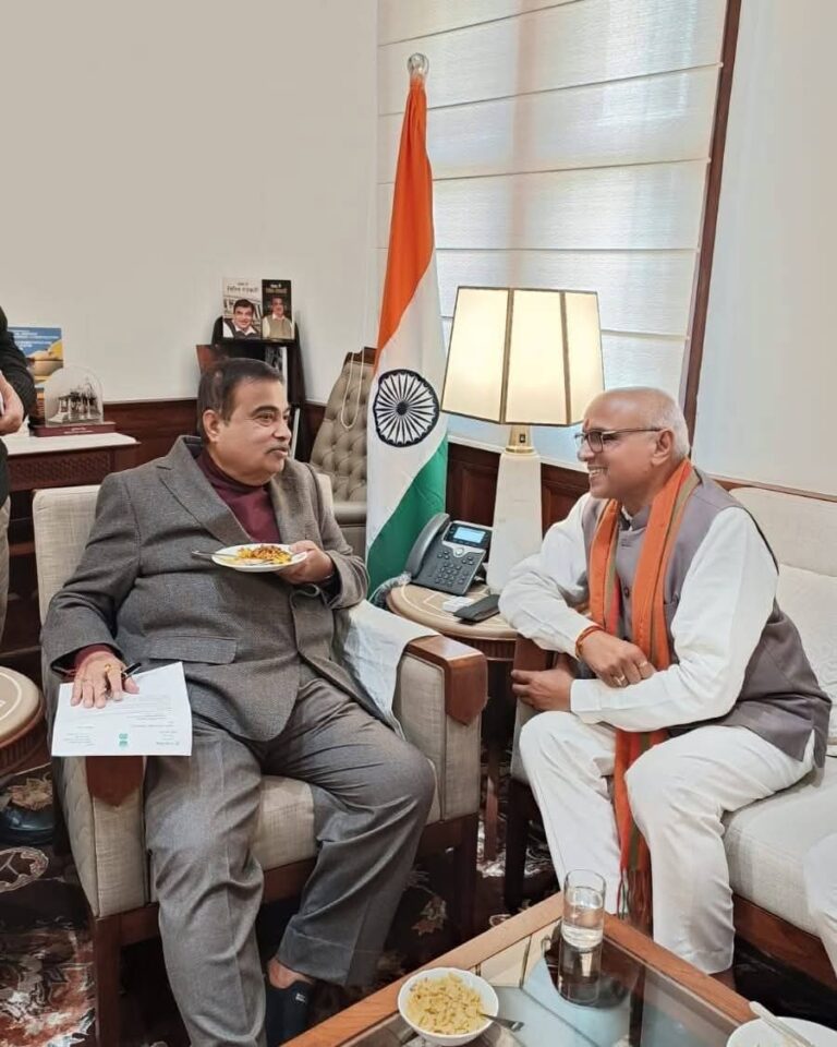 सीधी–सिंगरौली NH-39 को NHAI को सौंपने की प्रक्रिया तेज, सांसद डॉ. राजेश मिश्रा ने की केंद्रीय मंत्री नितिन गडकरी से मुलाकात